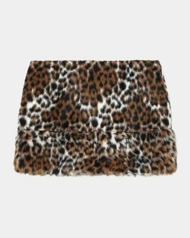 Marc Jacobs Faux Fur Leopard Mini Skirt | Thumbnail 5 Marc Jacobs Faux Fur Leopard Mini Skirt | Thumbnail 5