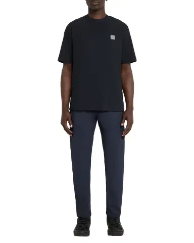 Stone Island Men's Cotton Compass Label Crewneck T-Shirt | Thumbnail 6 Stone Island Men's Cotton Compass Label Crewneck T-Shirt | Thumbnail 6