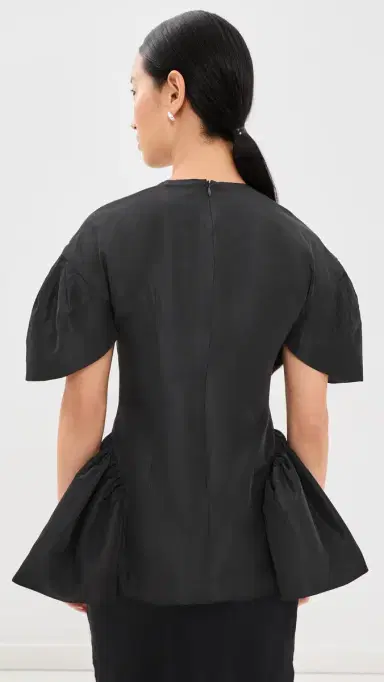 Simone Rocha Sculpted Peplum Top | Thumbnail 3 Simone Rocha Sculpted Peplum Top | Thumbnail 3
