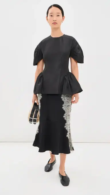 Simone Rocha Sculpted Peplum Top | Thumbnail 5 Simone Rocha Sculpted Peplum Top | Thumbnail 5