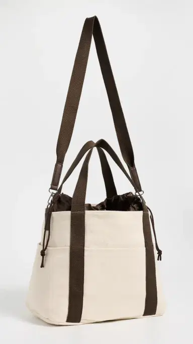 Favorite Daughter The Morgan Tote Natural/Brown One Size | Thumbnail 4 Favorite Daughter The Morgan Tote Natural/Brown One Size | Thumbnail 4