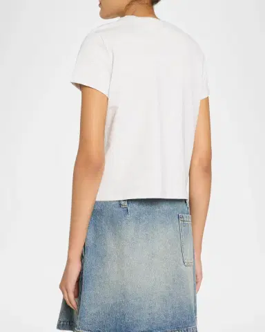 Marc Jacobs Canal St Logo Cotton T-Shirt | Thumbnail 3 Marc Jacobs Canal St Logo Cotton T-Shirt | Thumbnail 3