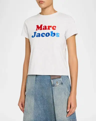 Marc Jacobs Canal St Logo Cotton T-Shirt | Thumbnail 4 Marc Jacobs Canal St Logo Cotton T-Shirt | Thumbnail 4