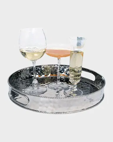 Juliska Graham Silver Round Tray | Thumbnail 2 Juliska Graham Silver Round Tray | Thumbnail 2