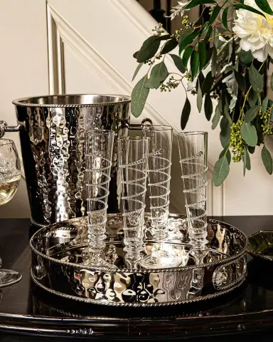 Juliska Graham Silver Round Tray | Thumbnail 4 Juliska Graham Silver Round Tray | Thumbnail 4