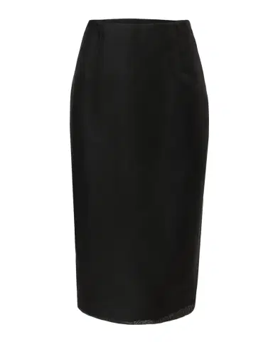 Carolina Herrera Silk Knee Length Skirt | Thumbnail 1 Carolina Herrera Silk Knee Length Skirt | Thumbnail 1