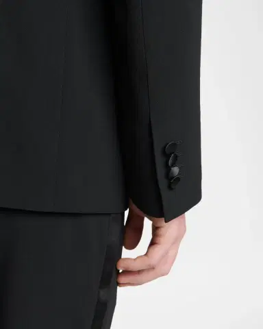 Giorgio Armani Men's Double Breasted Virgin Wool-blend Blazer | Thumbnail 7 Giorgio Armani Men's Double Breasted Virgin Wool-blend Blazer | Thumbnail 7