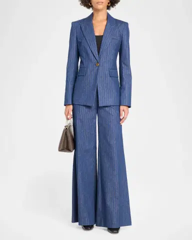 Veronica Beard Naira Striped Dickey Jacket | Thumbnail 2 Veronica Beard Naira Striped Dickey Jacket | Thumbnail 2