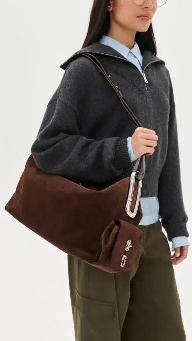 Marc Jacobs Scene Large Shoulder Bag Dark Brown One Size | Thumbnail 3 Marc Jacobs Scene Large Shoulder Bag Dark Brown One Size | Thumbnail 3