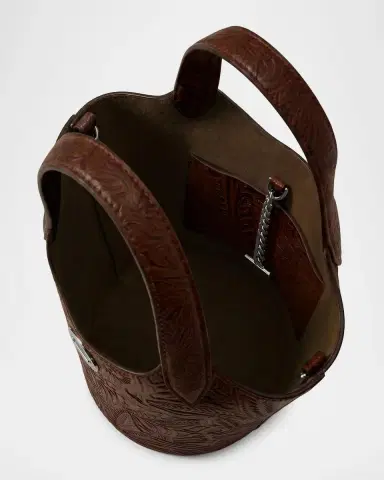 Veronica Beard Anchor Embossed Leather Top-Handle Bag | Thumbnail 4 Veronica Beard Anchor Embossed Leather Top-Handle Bag | Thumbnail 4