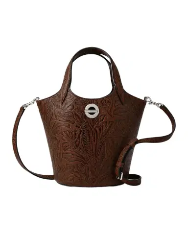 Veronica Beard Anchor Embossed Leather Top-Handle Bag | Thumbnail 1 Veronica Beard Anchor Embossed Leather Top-Handle Bag | Thumbnail 1