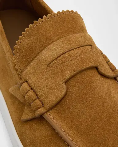 Christian Louboutin Men's The Harold I Flat Leather Red-Sole Boat Shoes | Thumbnail 3 Christian Louboutin Men's The Harold I Flat Leather Red-Sole Boat Shoes | Thumbnail 3