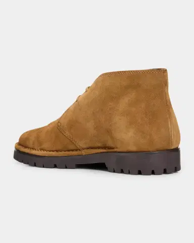Vince Men's Jerome Suede Lug-Sole Chukka Boots | Thumbnail 2 Vince Men's Jerome Suede Lug-Sole Chukka Boots | Thumbnail 2