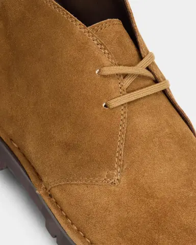 Vince Men's Jerome Suede Lug-Sole Chukka Boots | Thumbnail 3 Vince Men's Jerome Suede Lug-Sole Chukka Boots | Thumbnail 3