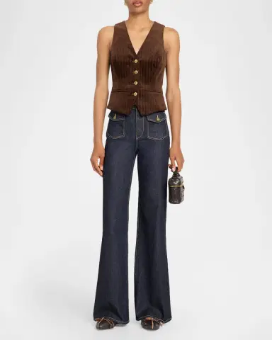 Ramy Brook Noelle Striped Vest | Thumbnail 2 Ramy Brook Noelle Striped Vest | Thumbnail 2