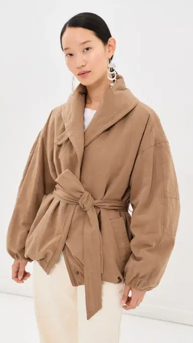 Isabel Marant Volinda Jacket Camel | Thumbnail 2 Isabel Marant Volinda Jacket Camel | Thumbnail 2