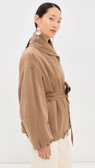 Isabel Marant Volinda Jacket Camel | Thumbnail 4 Isabel Marant Volinda Jacket Camel | Thumbnail 4