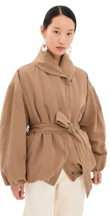 Isabel Marant Volinda Jacket Camel | Thumbnail 1 Isabel Marant Volinda Jacket Camel | Thumbnail 1