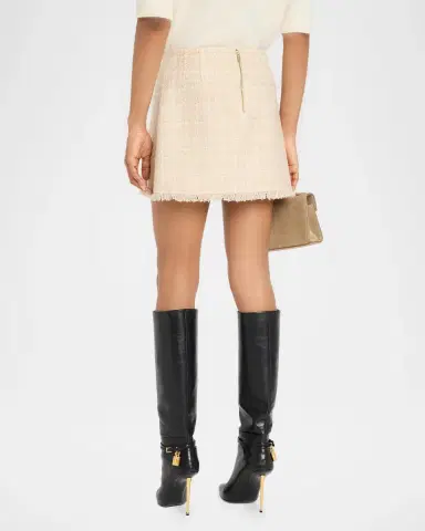 Ramy Brook Tweed Wrap Mini Skirt | Thumbnail 3 Ramy Brook Tweed Wrap Mini Skirt | Thumbnail 3