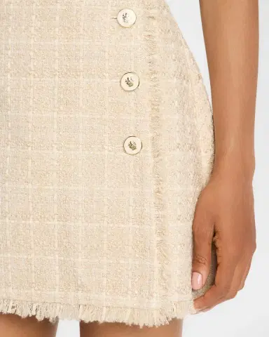 Ramy Brook Tweed Wrap Mini Skirt | Thumbnail 5 Ramy Brook Tweed Wrap Mini Skirt | Thumbnail 5