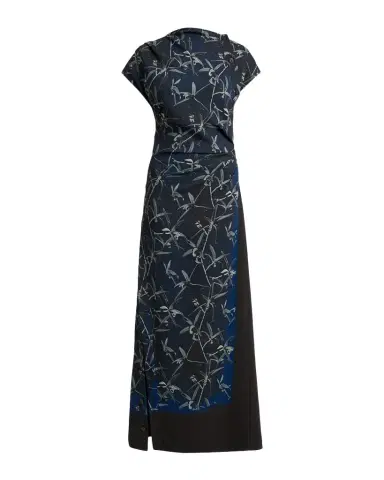 Proenza Schouler Anais Floral-Print Gathered Button-Side Maxi Dress | Thumbnail 1 Proenza Schouler Anais Floral-Print Gathered Button-Side Maxi Dress | Thumbnail 1