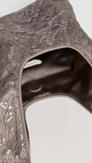 LoveShackFancy Aino Purse Pewter One Size | Thumbnail 6 LoveShackFancy Aino Purse Pewter One Size | Thumbnail 6