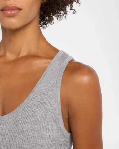 Brunello Cucinelli Sparkle Rib Knit Tank Top | Thumbnail 5 Brunello Cucinelli Sparkle Rib Knit Tank Top | Thumbnail 5