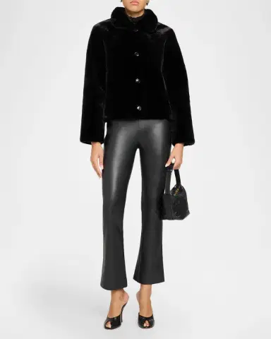 Generation Love Lex Faux Leather Kick Flare Pants | Thumbnail 2 Generation Love Lex Faux Leather Kick Flare Pants | Thumbnail 2