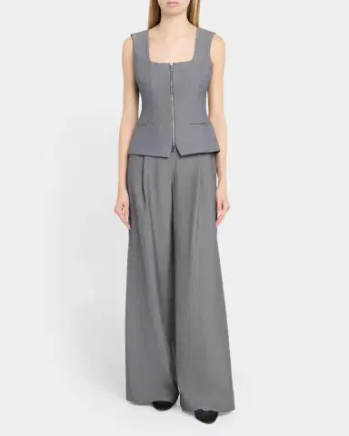 Toccin Solara Pleated Wide-Leg Pants | Thumbnail 2 Toccin Solara Pleated Wide-Leg Pants | Thumbnail 2