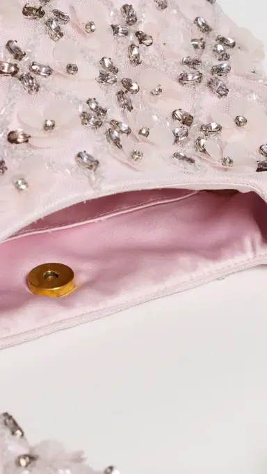 LoveShackFancy Serina Purse Sugar Petal Pink One Size | Thumbnail 6 LoveShackFancy Serina Purse Sugar Petal Pink One Size | Thumbnail 6