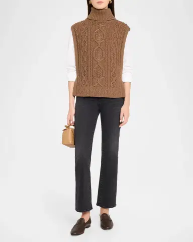 Veronica Beard Milla High-Rise Straight-Leg Jeans | Thumbnail 2 Veronica Beard Milla High-Rise Straight-Leg Jeans | Thumbnail 2