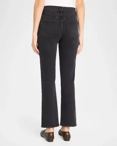 Veronica Beard Milla High-Rise Straight-Leg Jeans | Thumbnail 3 Veronica Beard Milla High-Rise Straight-Leg Jeans | Thumbnail 3