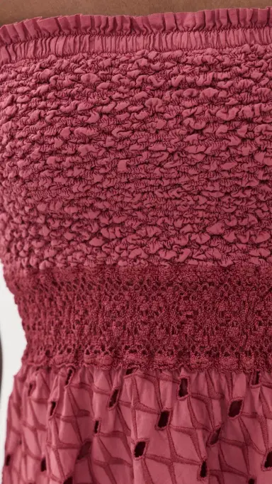TEMPTATION POSITANO Albegna Dress Burgundy S | Thumbnail 6 TEMPTATION POSITANO Albegna Dress Burgundy S | Thumbnail 6