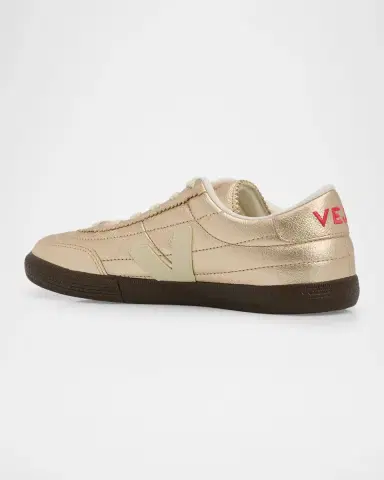 Veja Panenka Platine Metallic Leather Low-Top Sneakers | Thumbnail 3 Veja Panenka Platine Metallic Leather Low-Top Sneakers | Thumbnail 3
