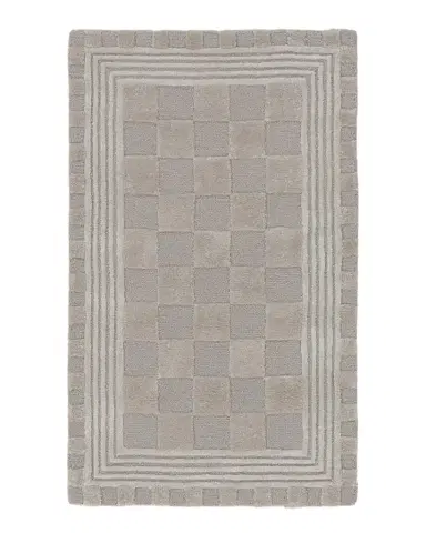MacKenzie-Childs Light Grey Tonal Check Rug, 2 ' x 4 ' | Thumbnail 1 MacKenzie-Childs Light Grey Tonal Check Rug, 2 ' x 4 ' | Thumbnail 1
