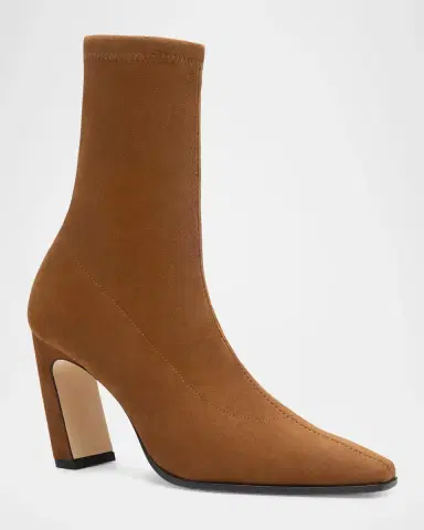 Stuart Weitzman Stassi 85MM Stretch Booties | Thumbnail 2 Stuart Weitzman Stassi 85MM Stretch Booties | Thumbnail 2