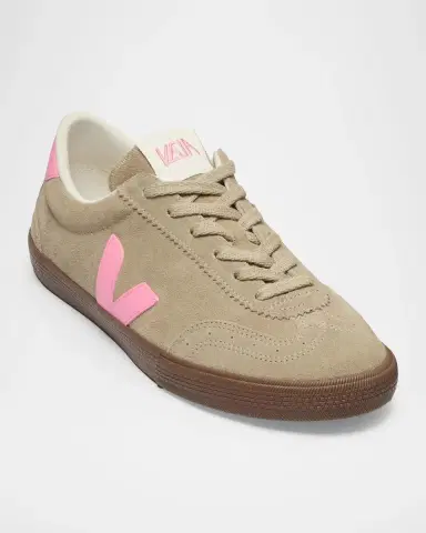 Veja Volley Bicolor Suede Low-Top Sneakers | Thumbnail 2 Veja Volley Bicolor Suede Low-Top Sneakers | Thumbnail 2