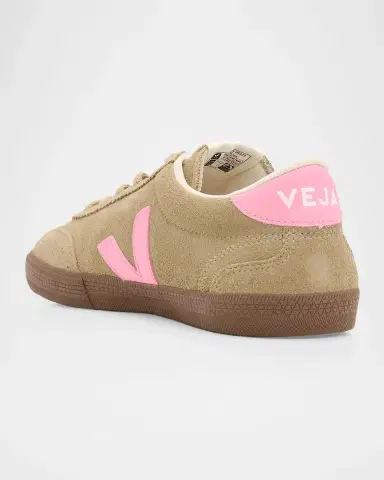 Veja Volley Bicolor Suede Low-Top Sneakers | Thumbnail 3 Veja Volley Bicolor Suede Low-Top Sneakers | Thumbnail 3