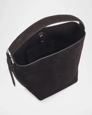 TOTEME Small Belted Suede Tote Bag | Thumbnail 3 TOTEME Small Belted Suede Tote Bag | Thumbnail 3