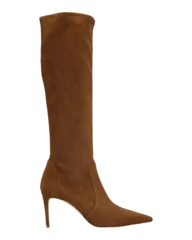 Stuart Weitzman 75mm Stuart Power Suede Knee-High Boots | Thumbnail 1 Stuart Weitzman 75mm Stuart Power Suede Knee-High Boots | Thumbnail 1