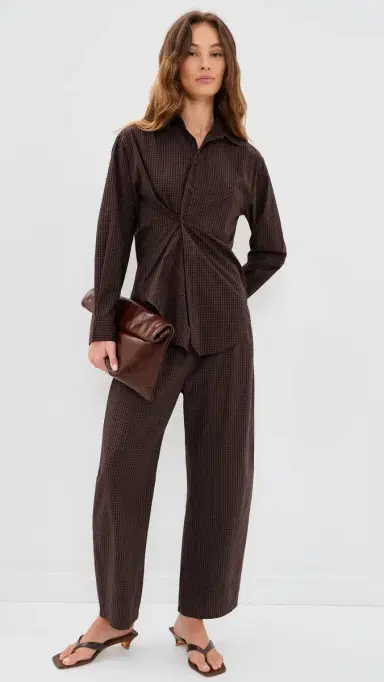 Pistola ila Button Down Wrap Top Hot Toddy | Thumbnail 5 Pistola ila Button Down Wrap Top Hot Toddy | Thumbnail 5