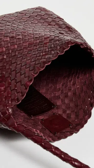 Dragon Diffusion Santa Maria Shoulder Bag Bordo One Size | Thumbnail 6 Dragon Diffusion Santa Maria Shoulder Bag Bordo One Size | Thumbnail 6