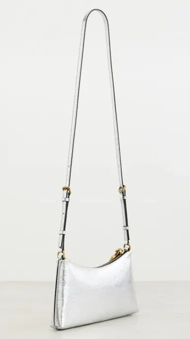 Marc Jacobs Scene Convertible Mini Shoulder Bag Silver One Size | Thumbnail 4 Marc Jacobs Scene Convertible Mini Shoulder Bag Silver One Size | Thumbnail 4