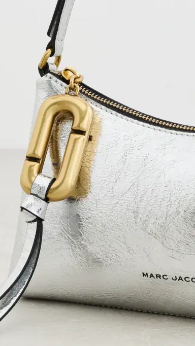 Marc Jacobs Scene Convertible Mini Shoulder Bag Silver One Size | Thumbnail 5 Marc Jacobs Scene Convertible Mini Shoulder Bag Silver One Size | Thumbnail 5