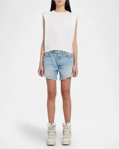 Isabel Marant Balskee Leather and Suede High-Top Wedge Sneakers | Thumbnail 6 Isabel Marant Balskee Leather and Suede High-Top Wedge Sneakers | Thumbnail 6