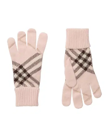 Burberry Heritage Check Cashmere-Blend Gloves | Thumbnail 4 Burberry Heritage Check Cashmere-Blend Gloves | Thumbnail 4
