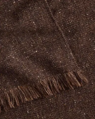 Ralph Lauren Collection Textured Tweed Knit Scarf | Thumbnail 5 Ralph Lauren Collection Textured Tweed Knit Scarf | Thumbnail 5