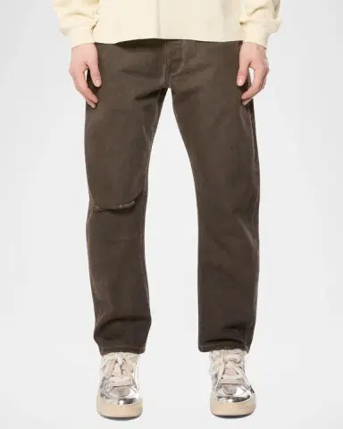 PURPLE Whiskered Straight-Leg Jeans | Thumbnail 3 PURPLE Whiskered Straight-Leg Jeans | Thumbnail 3