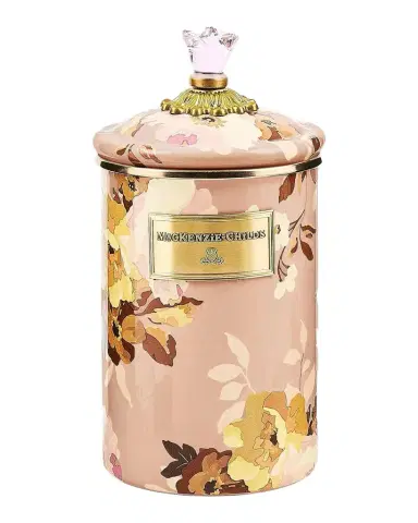 MacKenzie-Childs Wild Rose Mauve Large Canister | Thumbnail 1 MacKenzie-Childs Wild Rose Mauve Large Canister | Thumbnail 1