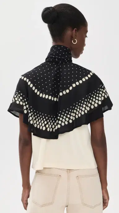 Sea Elly Polka Print Cape T-Shirt Multi | Thumbnail 3 Sea Elly Polka Print Cape T-Shirt Multi | Thumbnail 3